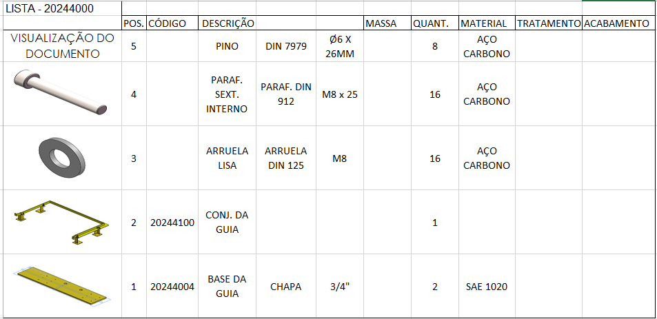Módulo de Engenharia e Importação CAD GiP Simplix